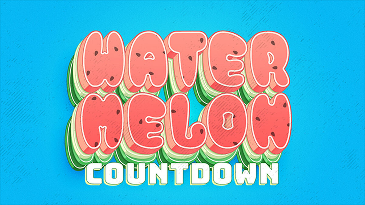 Watermelon Fun Countdown image number null